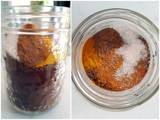 hot cocoa, mix, powder, DIY, homemade, ottawa, zero waste, jackie lane, l'oven life, chocolate, treat, cooking with kids, gift idea, bulk, spicy, mexican, turmeric, healthy